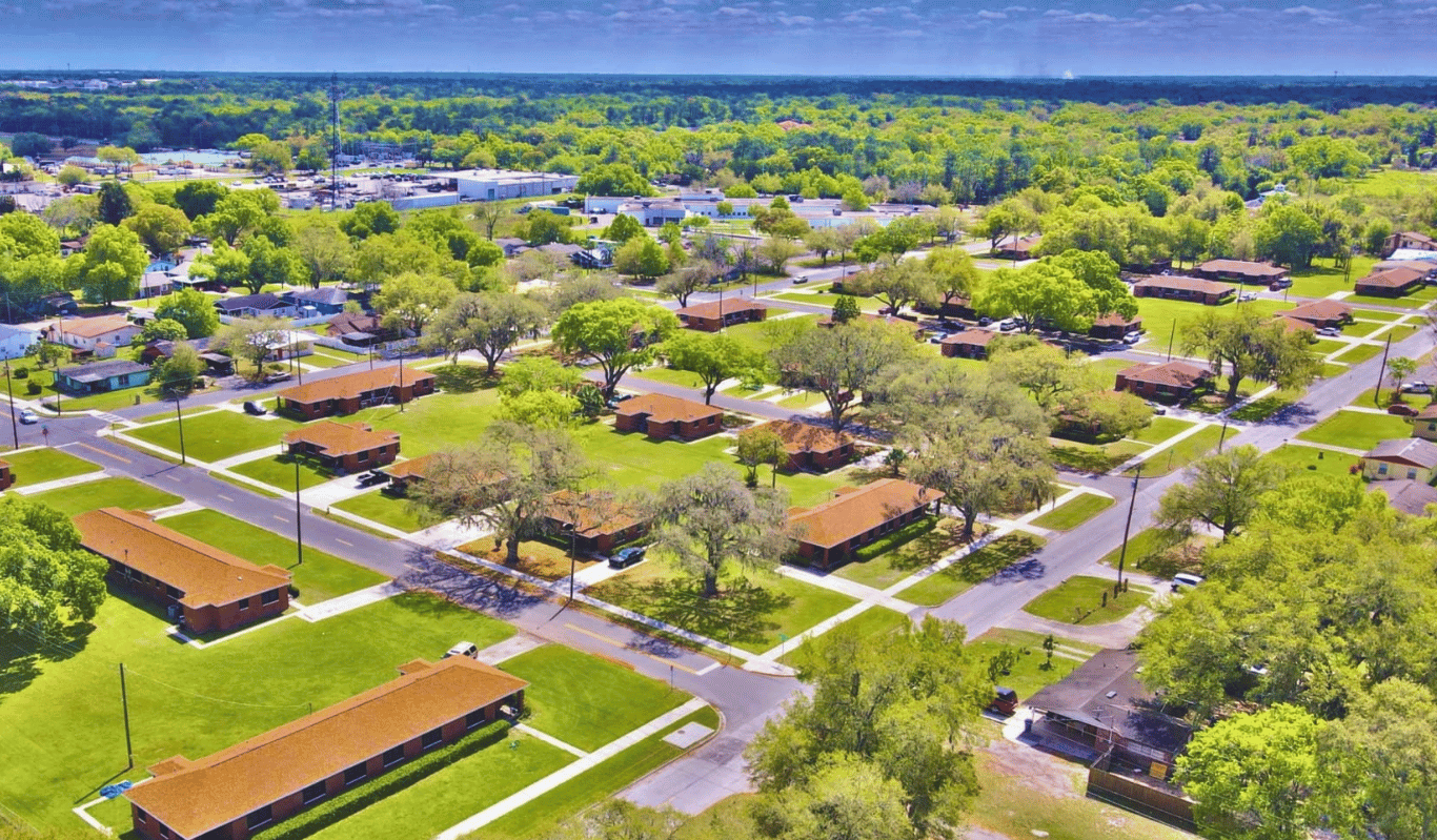 Completed shingle roof replacement on a home in Plant City