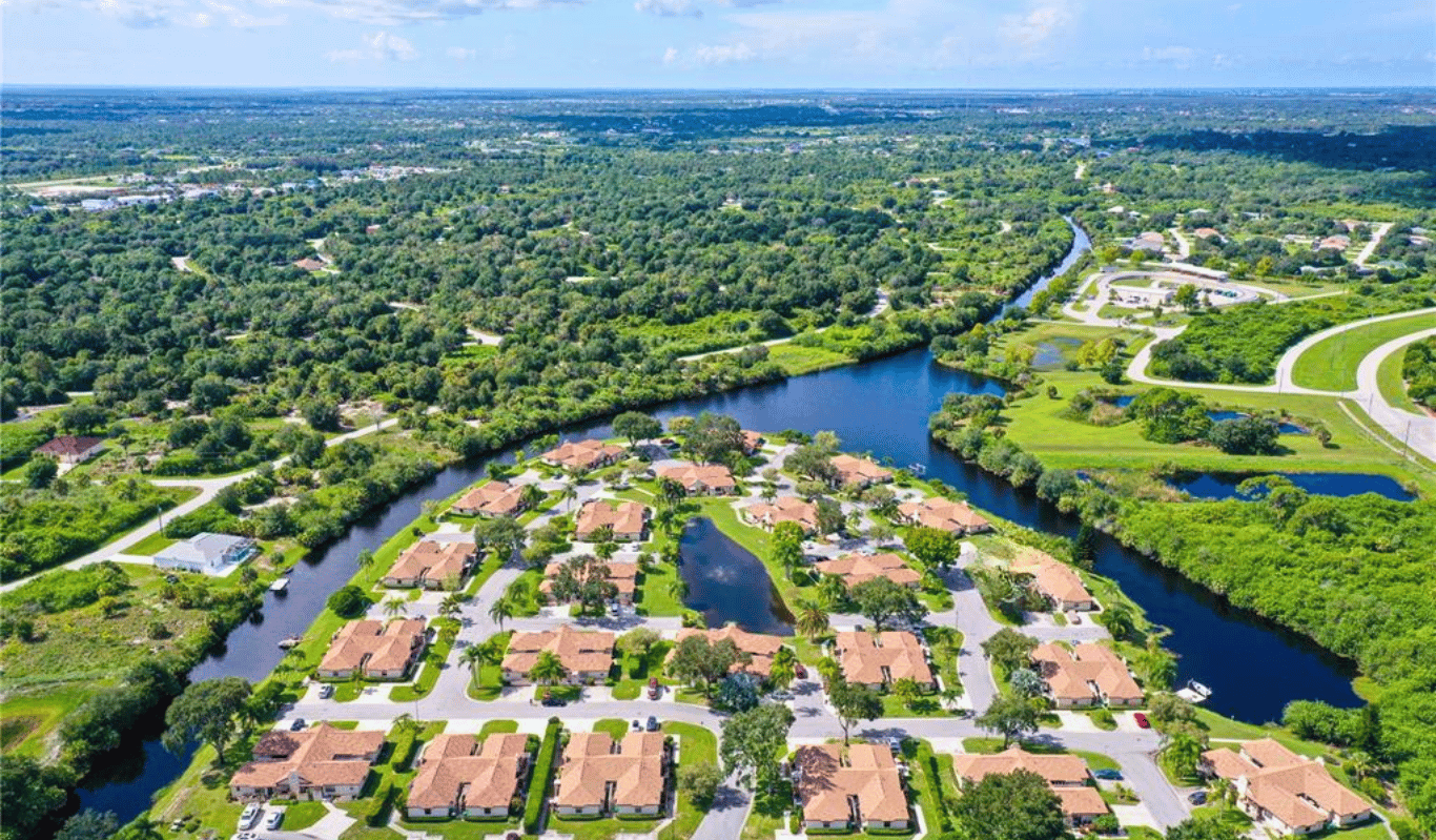 Full shingle roof replacement project completed on a residential home in Port Charlotte, FL