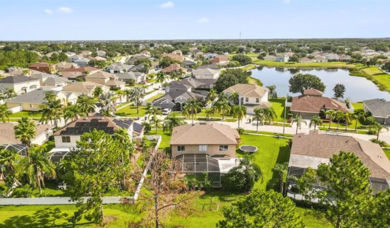 Completed roof replacement in Riverview neighborhood.